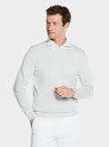 Maglia girocollo in puro cotone
