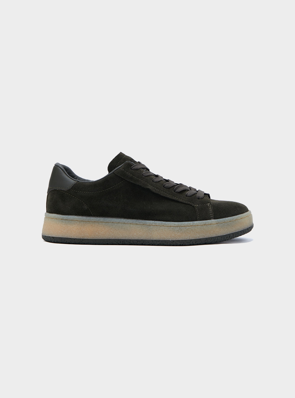Sneakers in pelle scamosciata