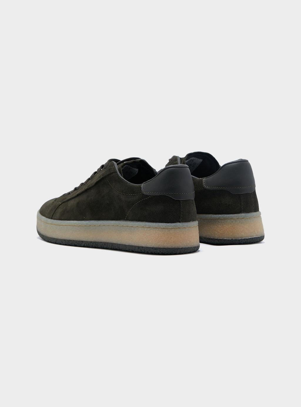 Sneakers in pelle scamosciata