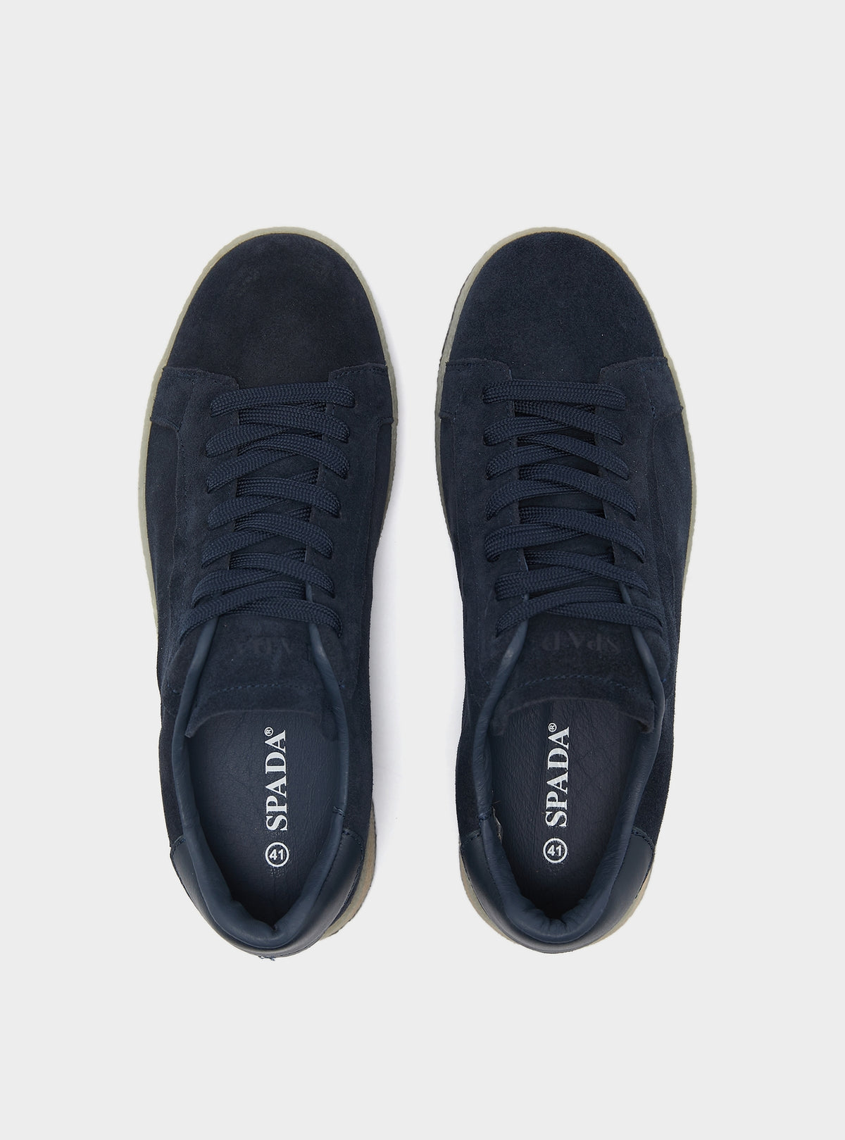 Sneakers in pelle scamosciata