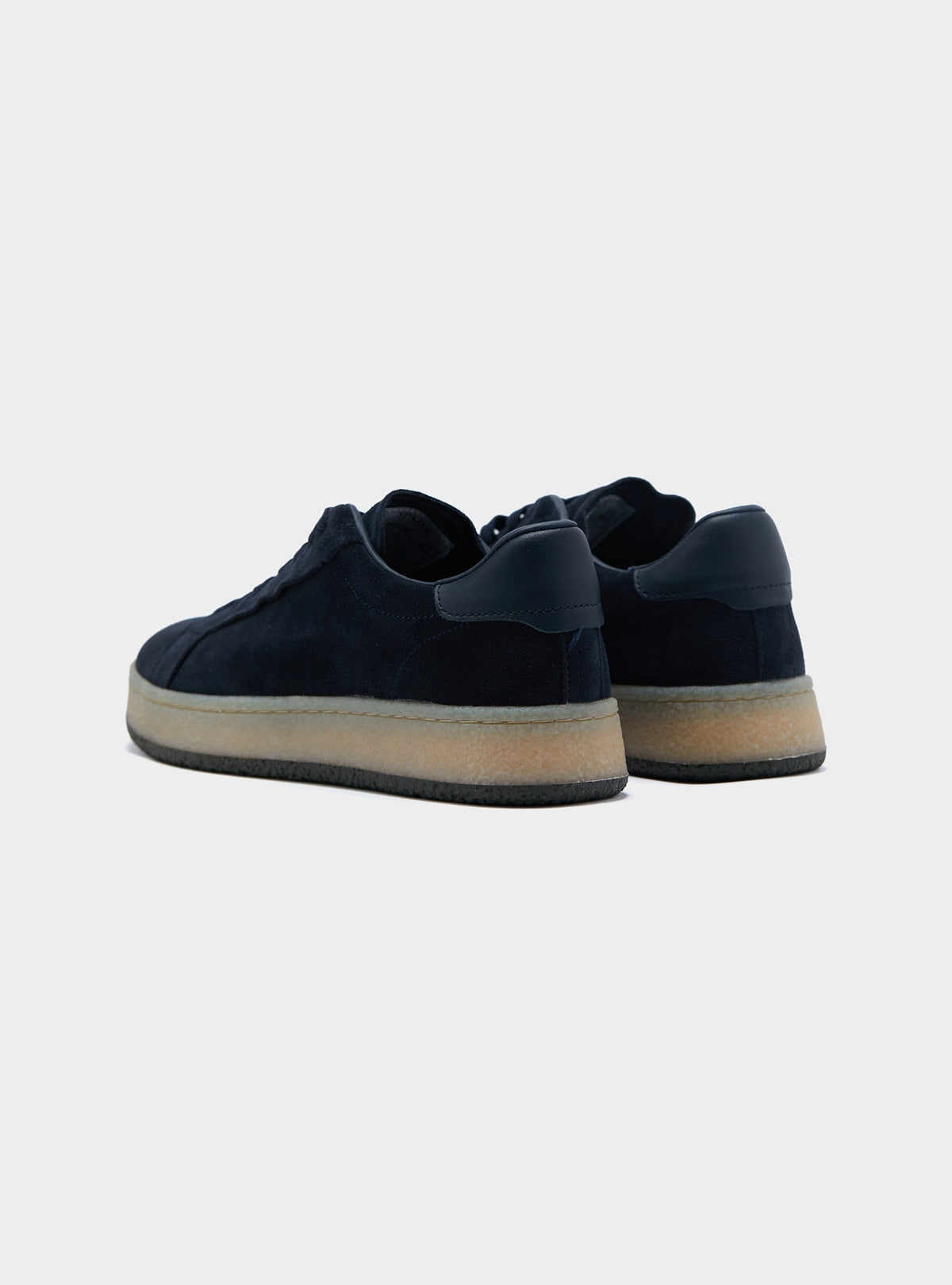 Sneakers in pelle scamosciata