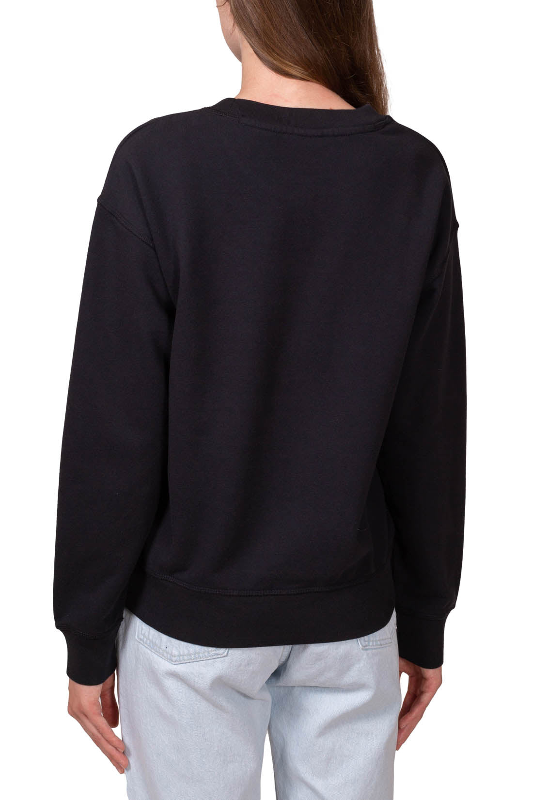 LEVI'S - Felpa donna relaxed girocollo con logo ad effetto gommato-6