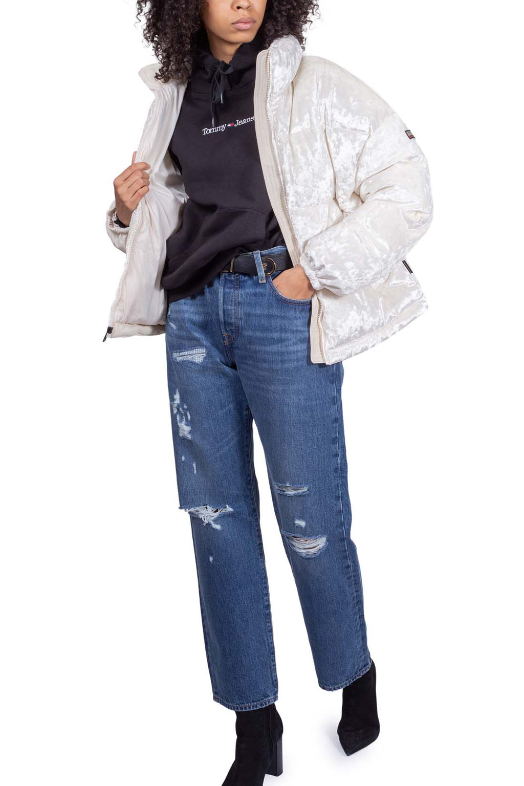 LEVI'S - Women's 501 '90s jeans with rips-11