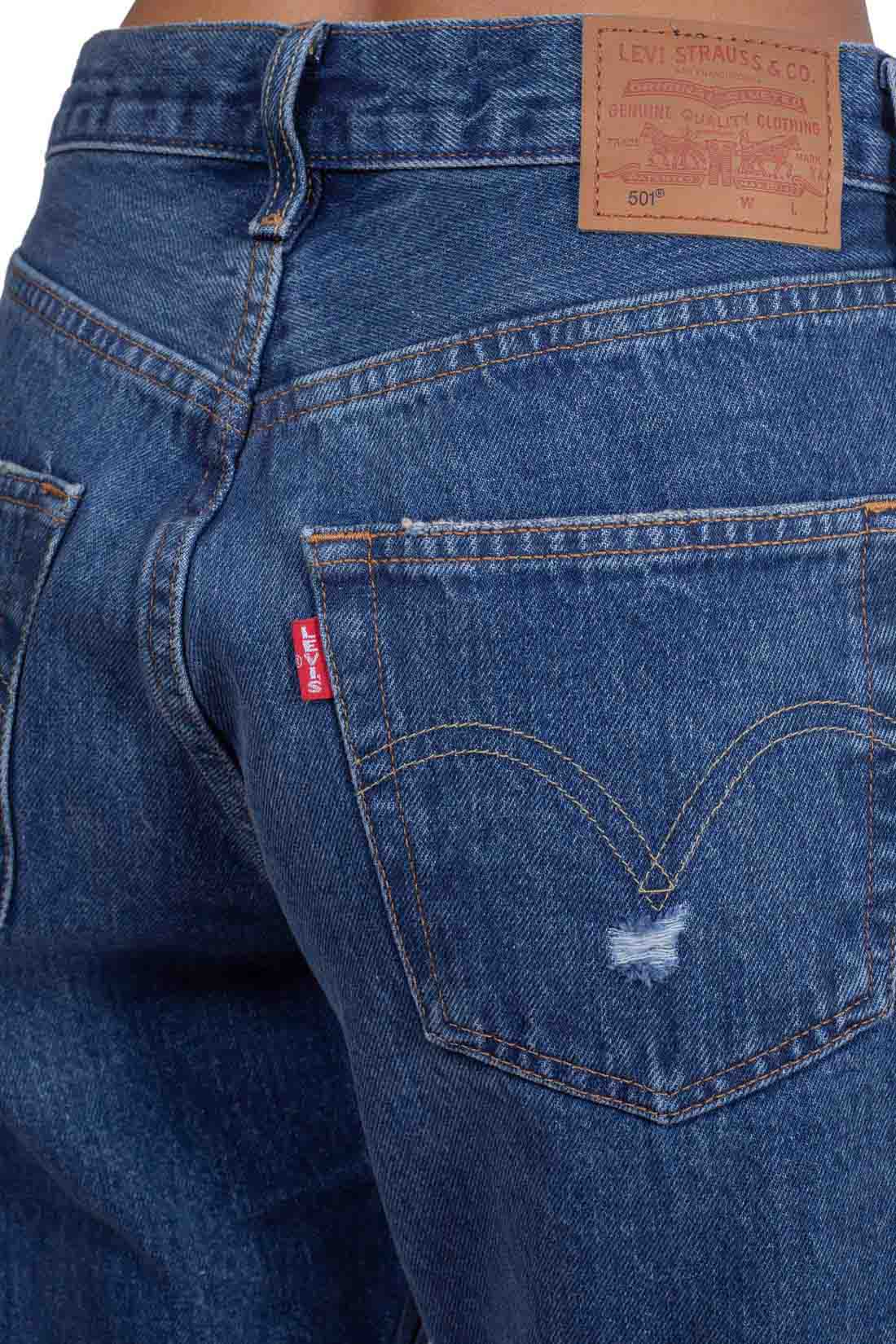 LEVI'S - Women's 501 '90s jeans with rips-4