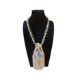 Collana Mannish Calamita Gold Fringe-0