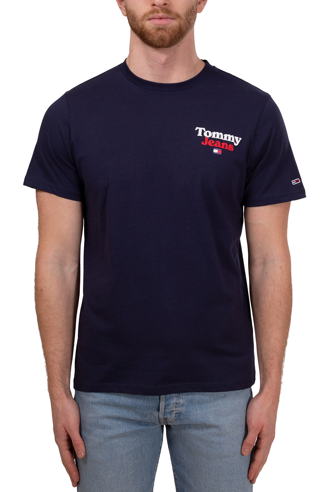 TOMMY JEANS - Men's embossed logo T-shirt - Size XXL-1
