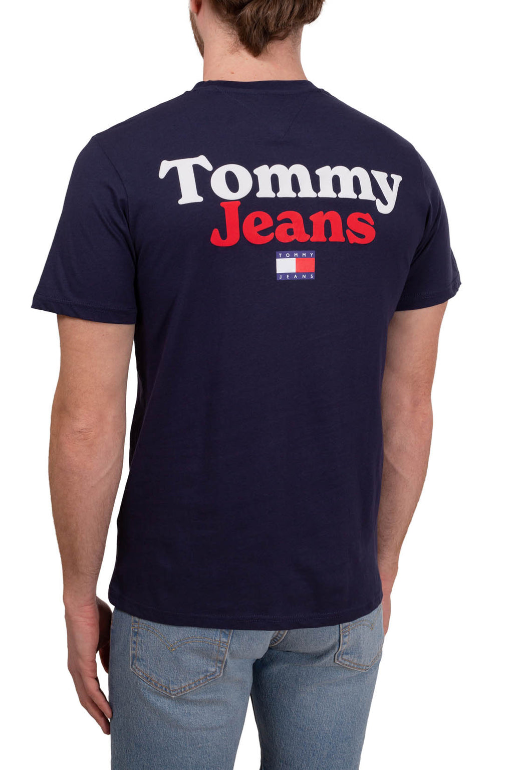 TOMMY JEANS - Men's embossed logo T-shirt - Size XXL-14