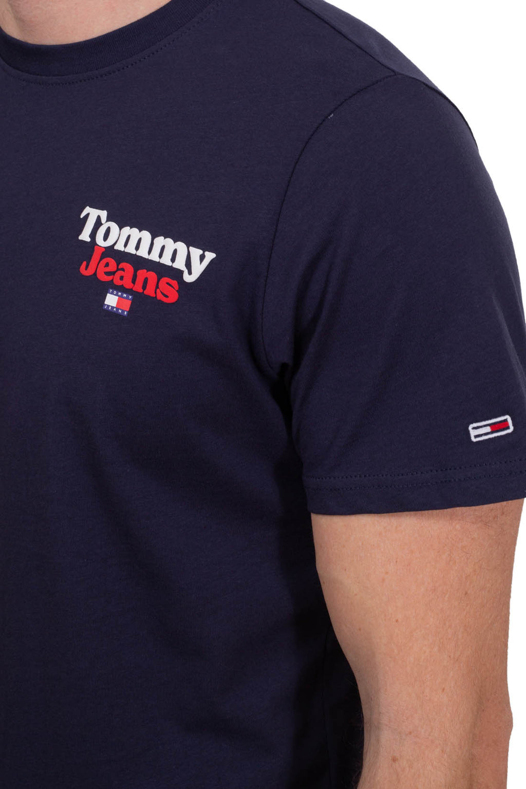 TOMMY JEANS - Men's embossed logo T-shirt - Size XXL-8