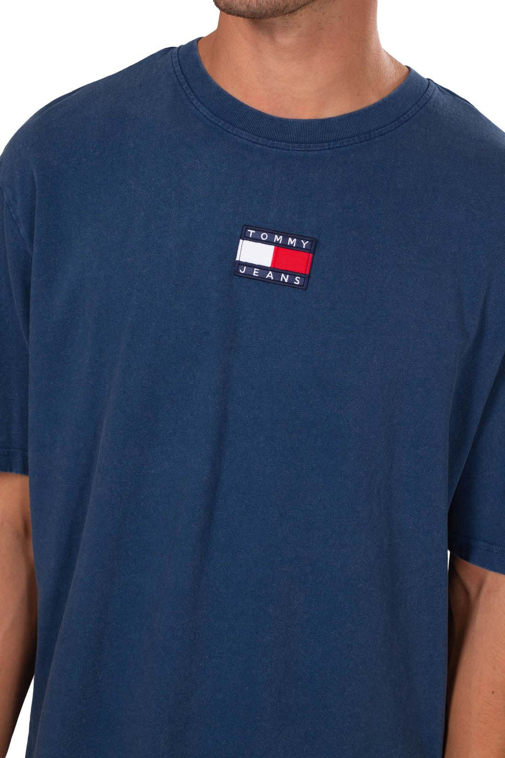 TOMMY JEANS - T-shirt uomo relaxed ad effetto slavato-4