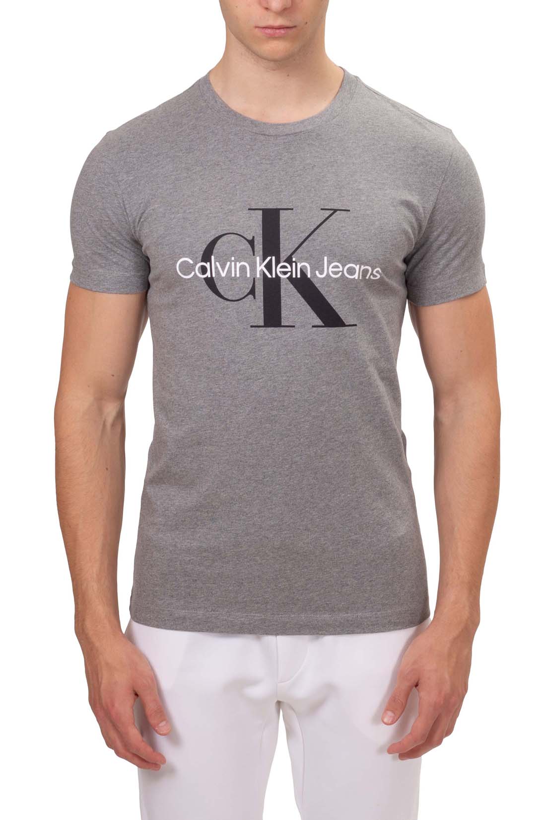 CALVIN KLEIN JEANS - Men's slim T-shirt with logo-7