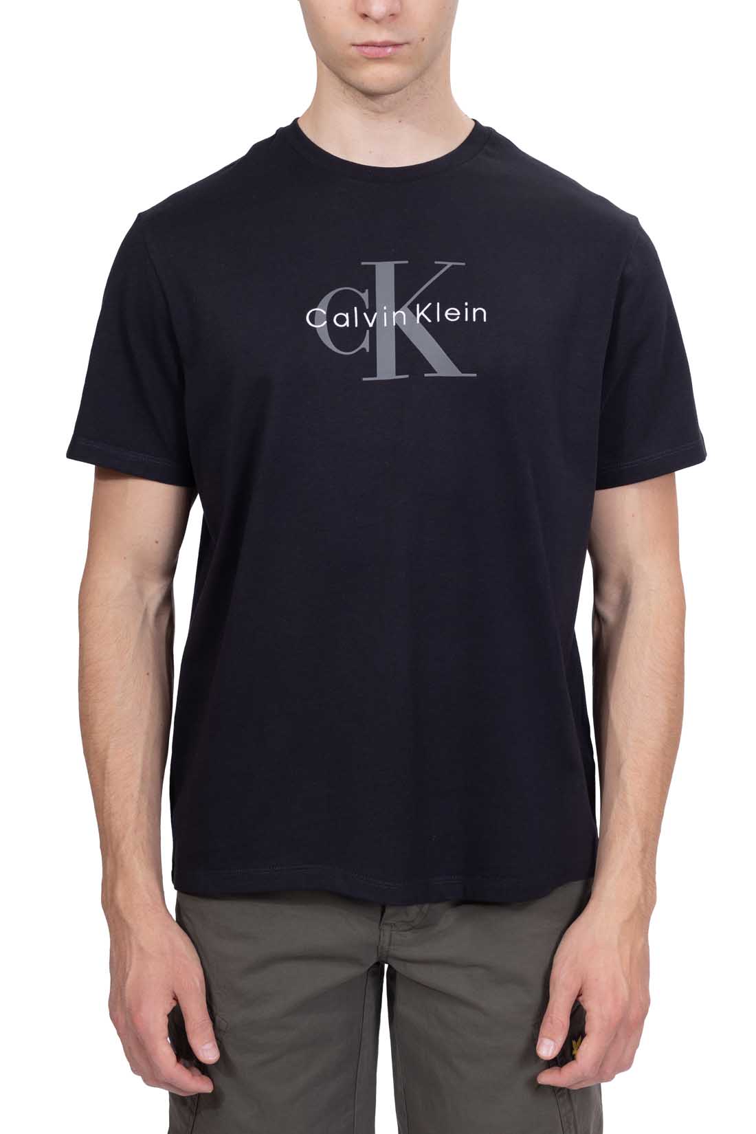 CALVIN KLEIN JEANS - Men's logo T-shirt  - Size XL