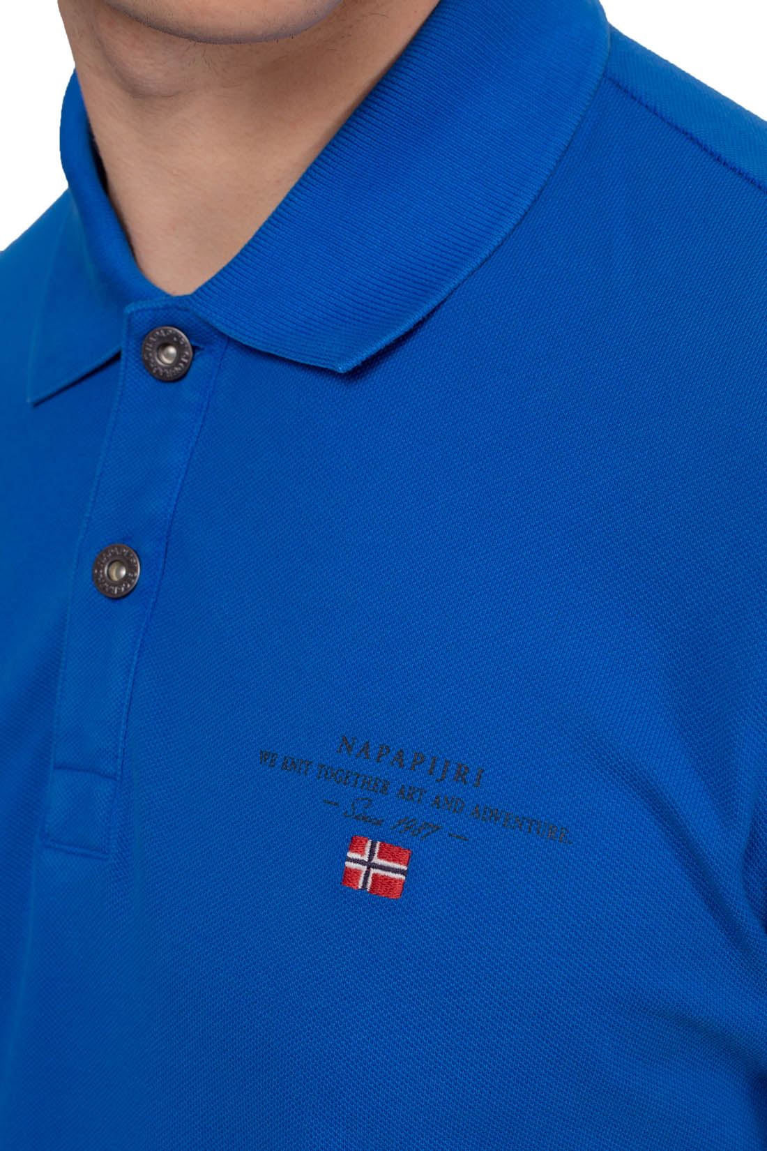 NAPAPIJRI - Men's Elbas polo shirt  - Size XXL-4