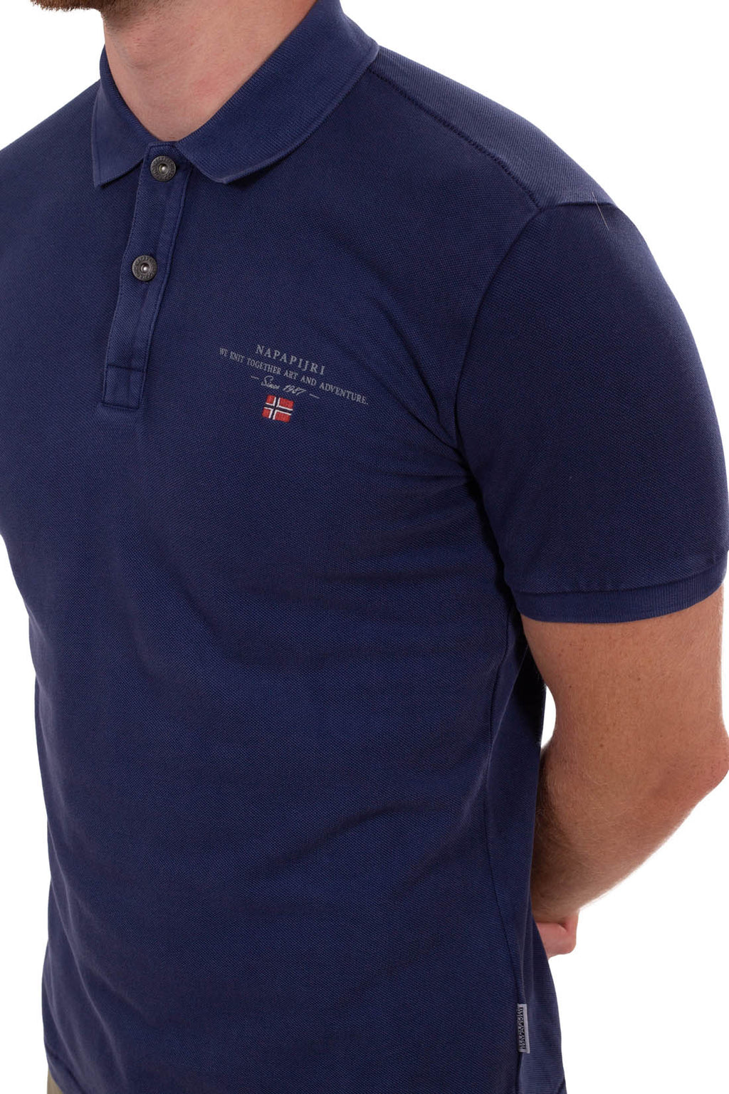 NAPAPIJRI - Men's logo polo shirt-5