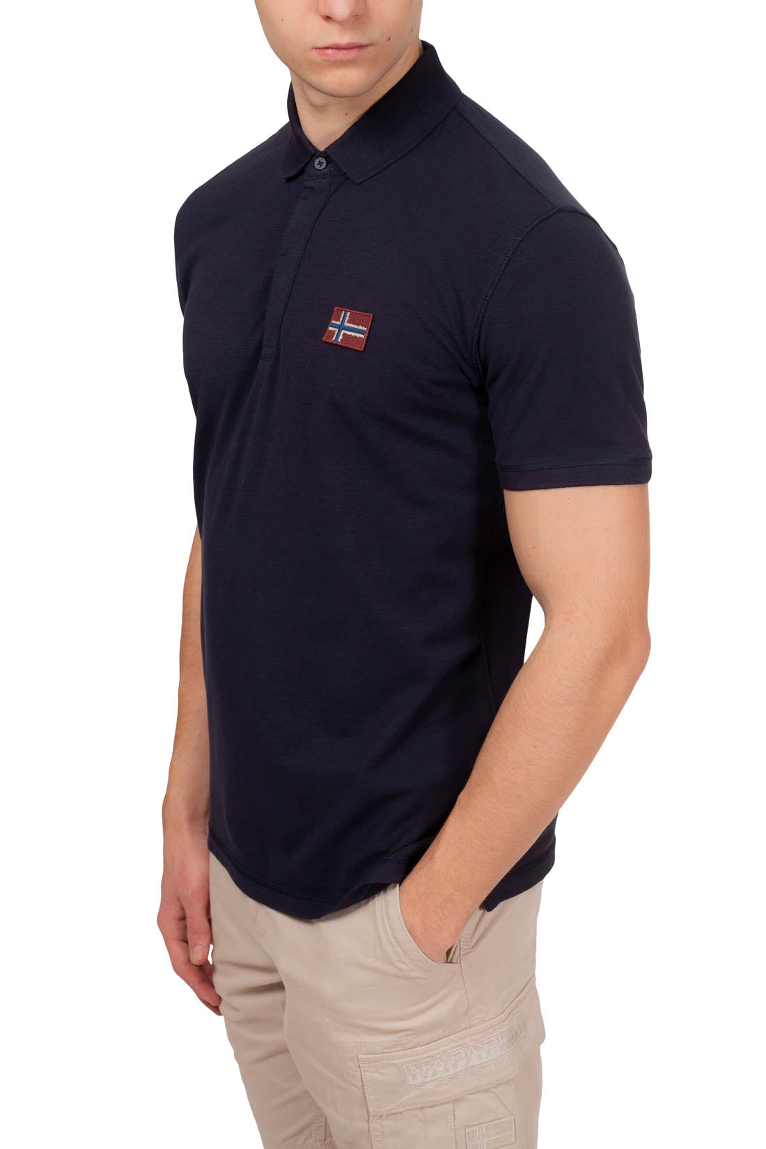 NAPAPIJRI - Men's Ebea polo shirt  - Size S-23