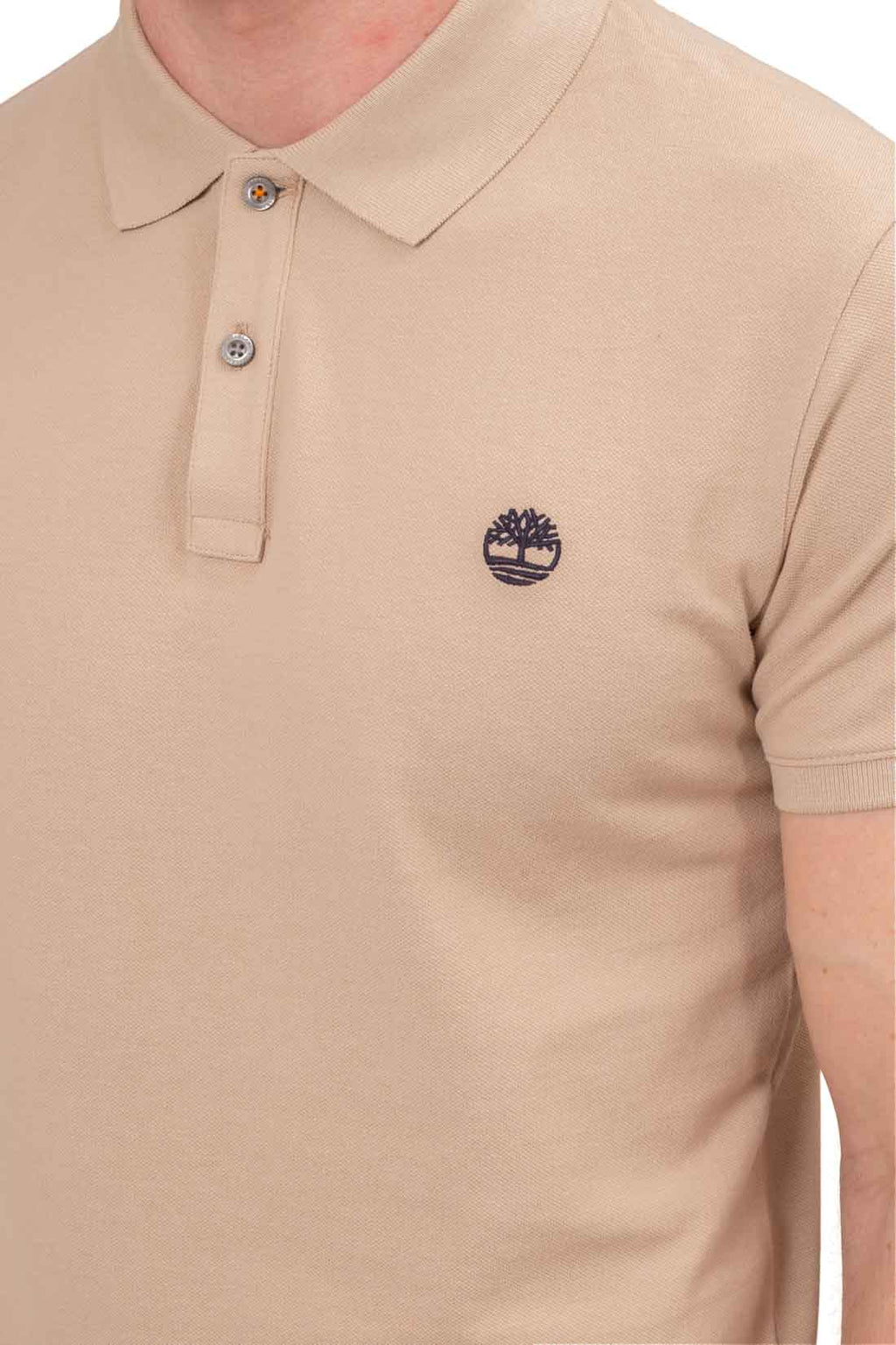 TIMBERLAND - Men's slim polo shirt with logo  - Size S-2