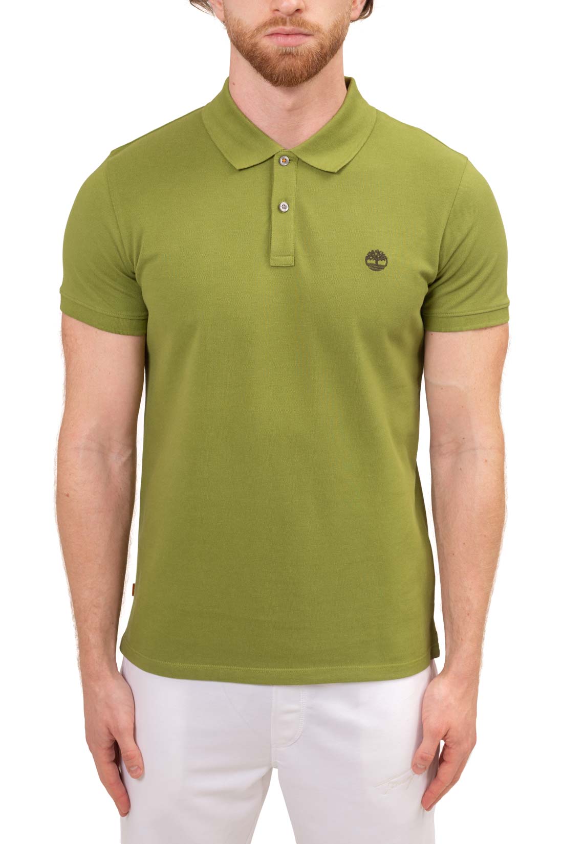 TIMBERLAND - Men's slim polo shirt with logo  - Size S-7