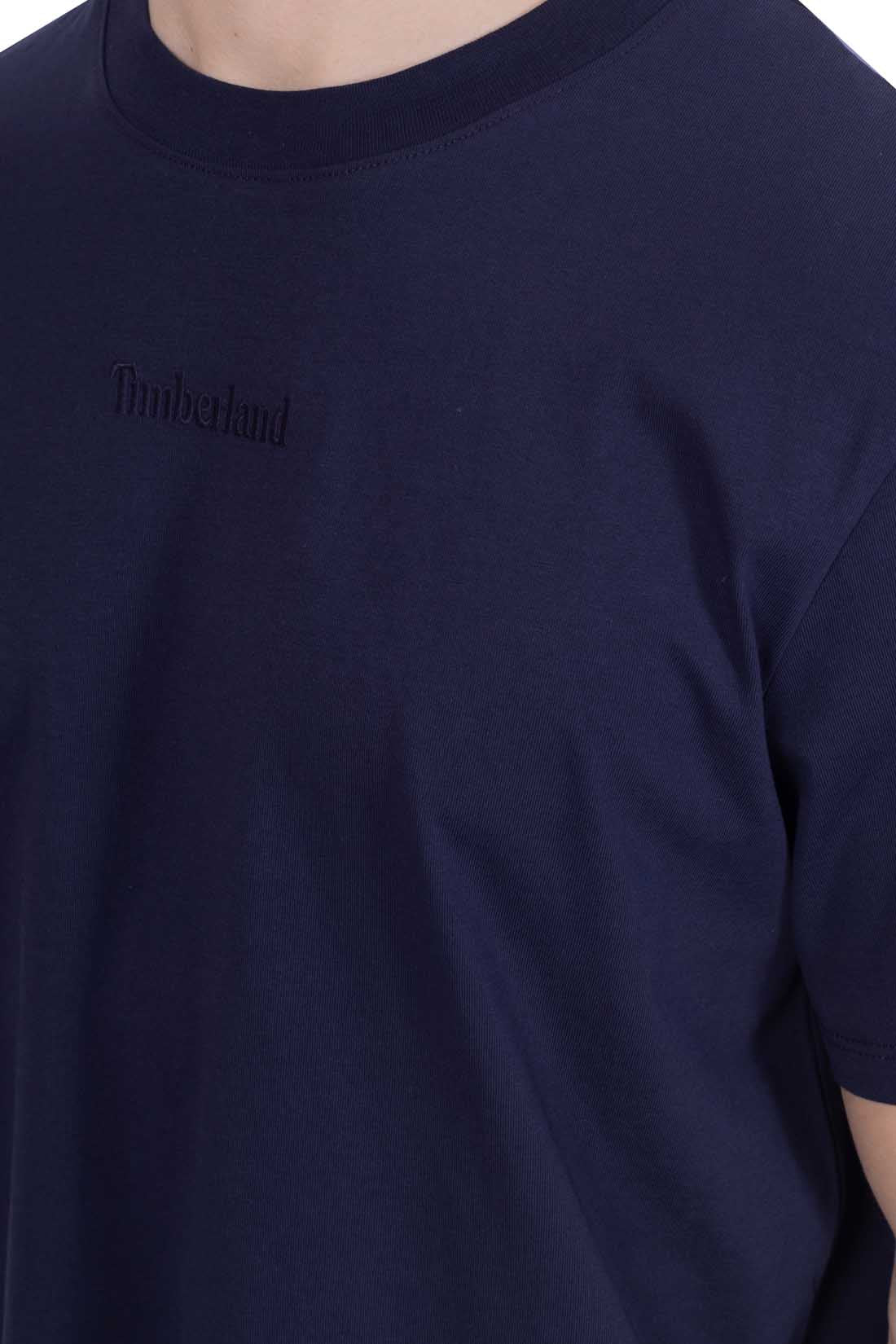 TIMBERLAND - T-shirt uomo con logo lineare  - Taglia 3XL-12