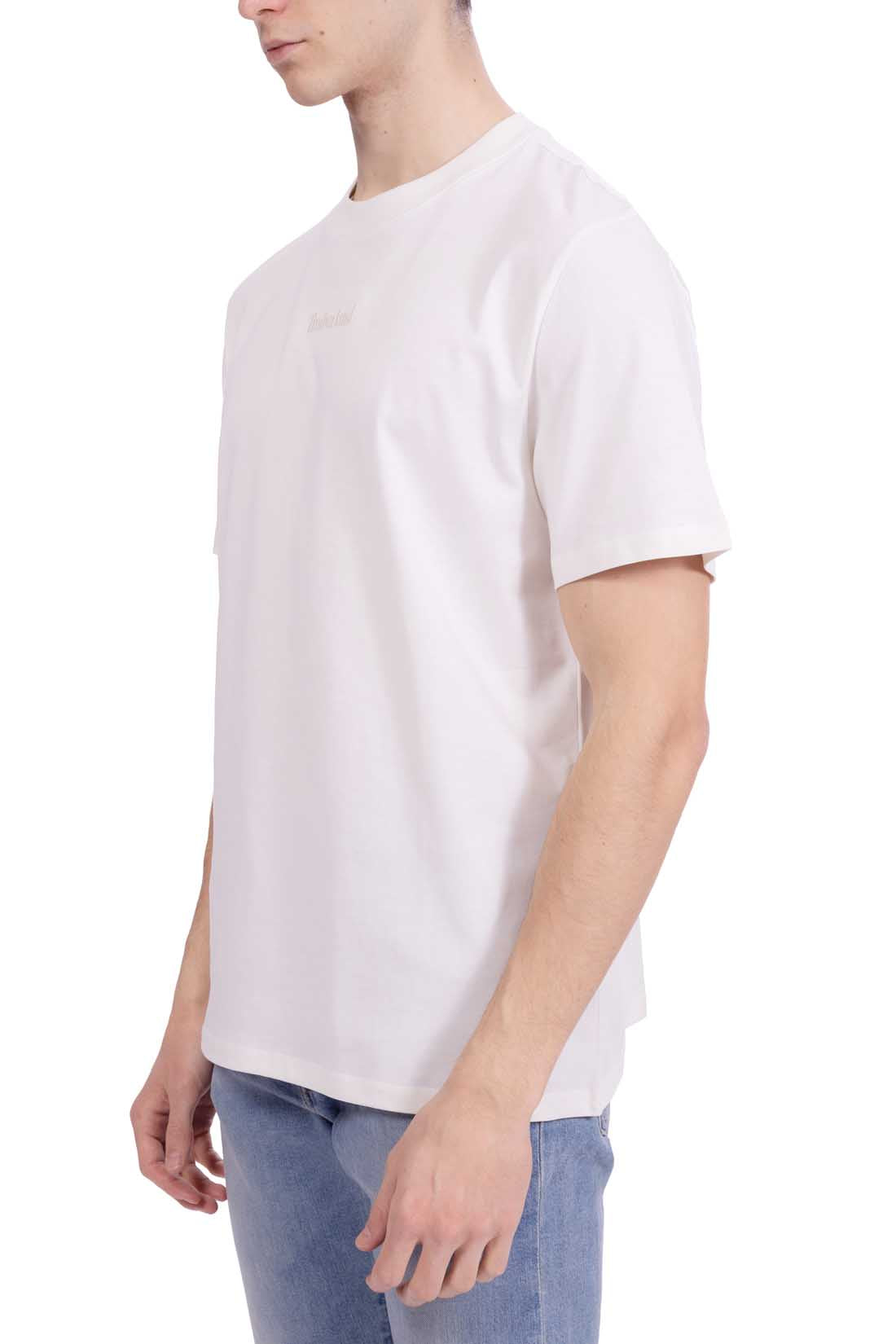 TIMBERLAND - T-shirt uomo con logo lineare  - Taglia 3XL-49