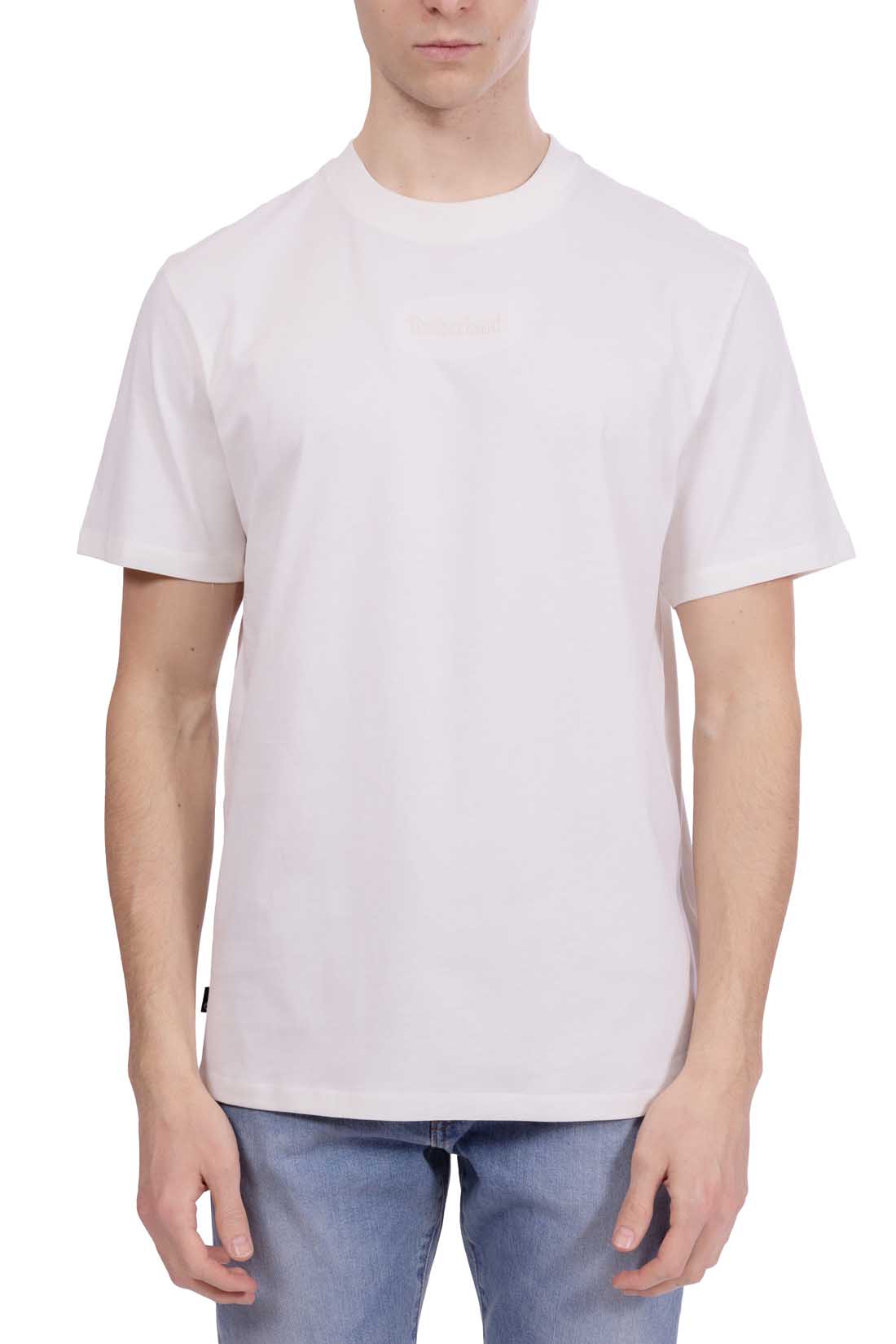 TIMBERLAND - T-shirt uomo con logo lineare  - Taglia 3XL-51