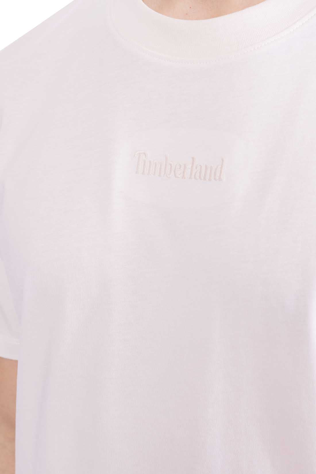 TIMBERLAND - T-shirt uomo con logo lineare  - Taglia 3XL-36