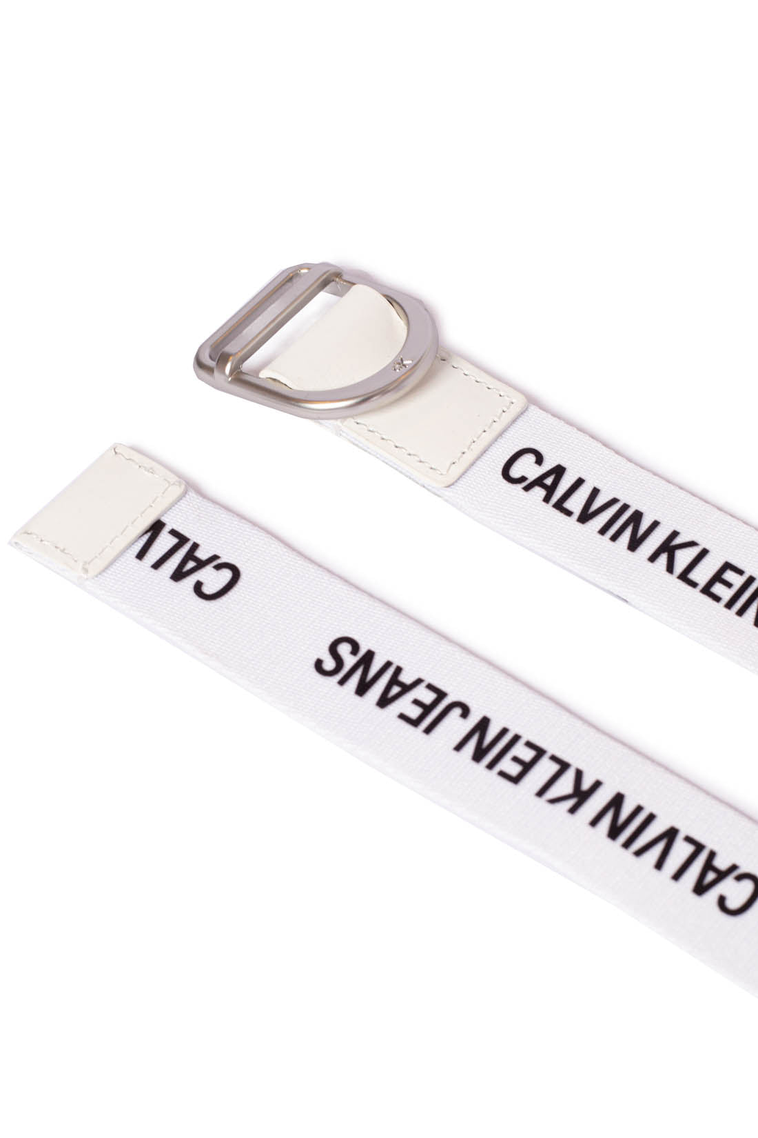 CALVIN KLEIN JEANS - Women's canvas logo belt-3