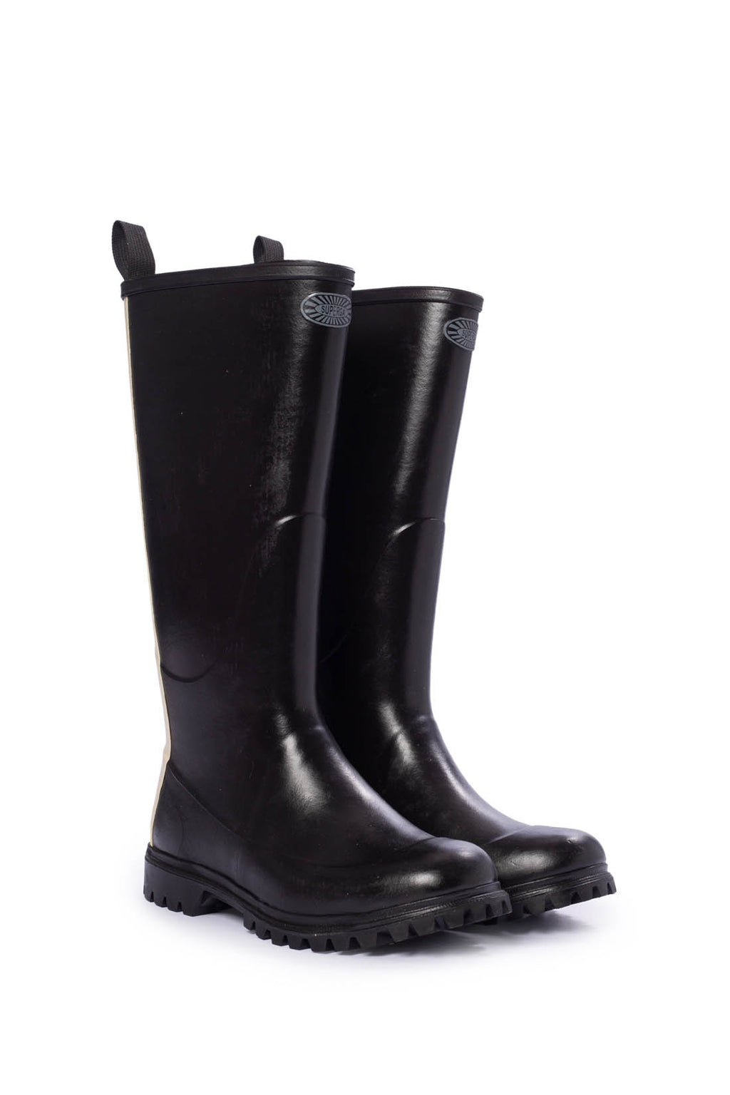 SUPERGA - Women's lettering rubber rain boots - Number 40