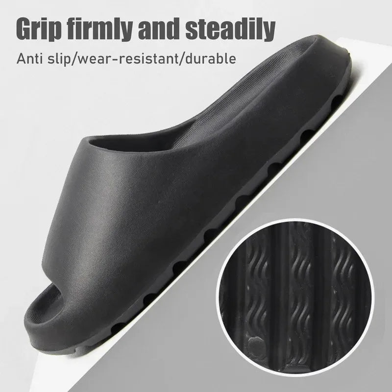Coconut Slippers Cloud Thick-soled Sandals Summer Fashion Soft Bottom Beach Men Slippers Women's Sandals  EVA Slides | 2