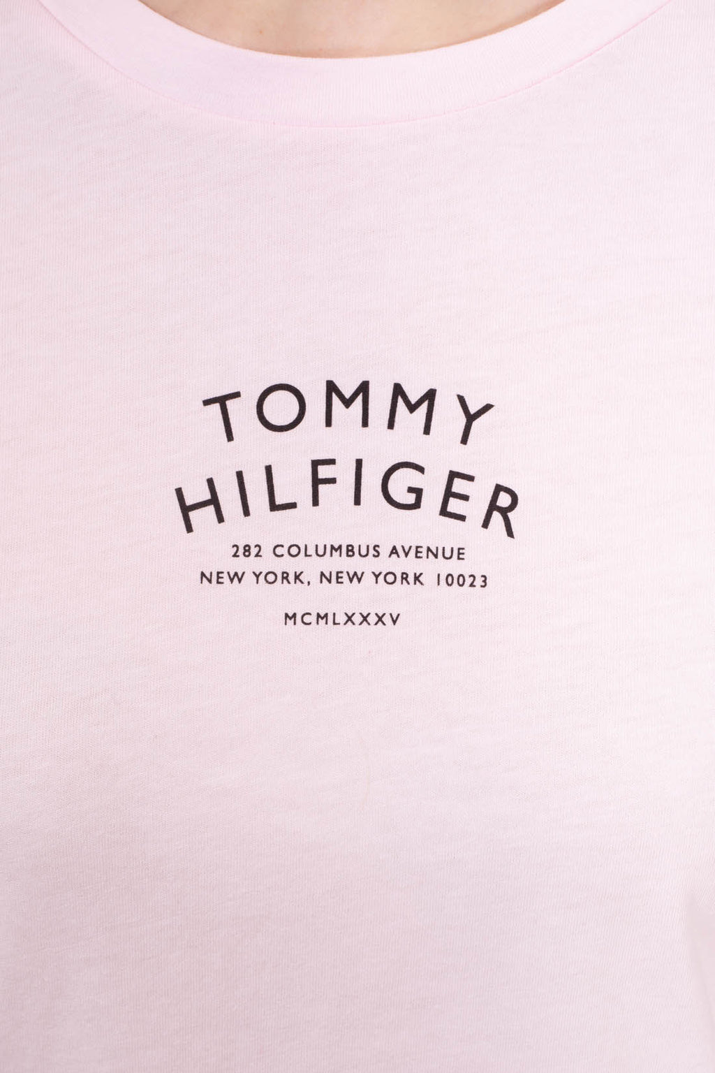 TOMMY HILFIGER - Women's regular logo T-shirt  - Size S-0