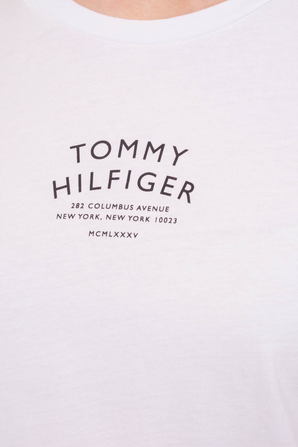 TOMMY HILFIGER - Women's regular logo T-shirt  - Size S-8