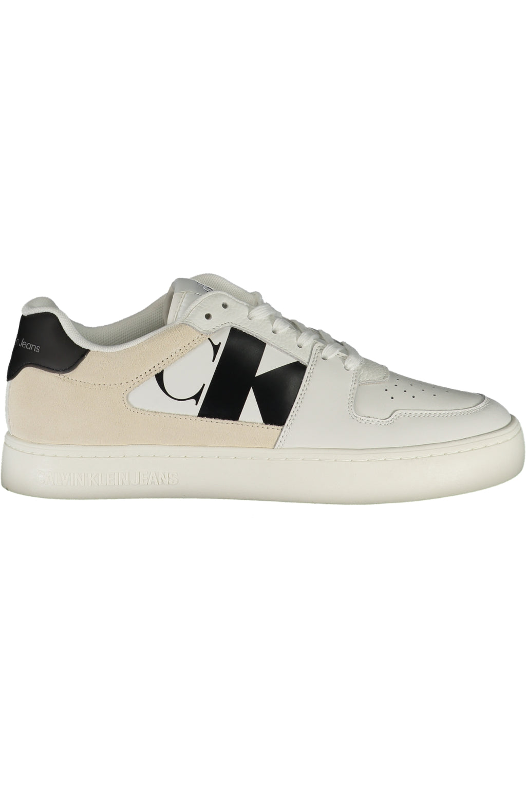 CALVIN KLEIN WHITE MEN'S SPORTS SHOES