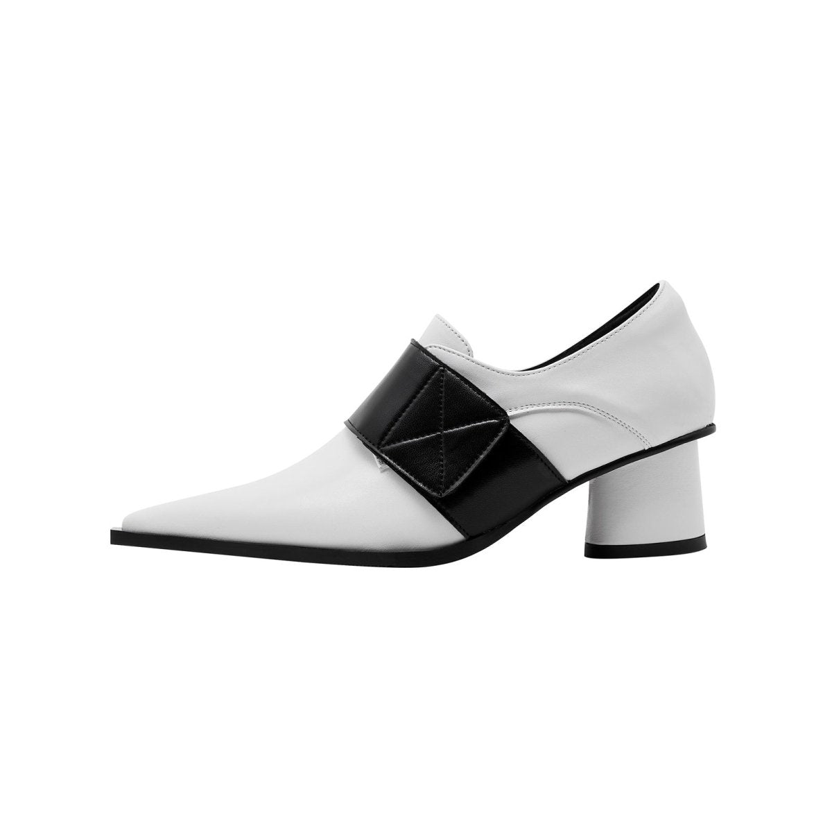 Corporate Pointed Toe Leather Loafers