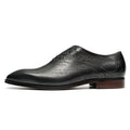 Men’s Calfskin Elite Oxford Shoes with Artistic Script Engraving