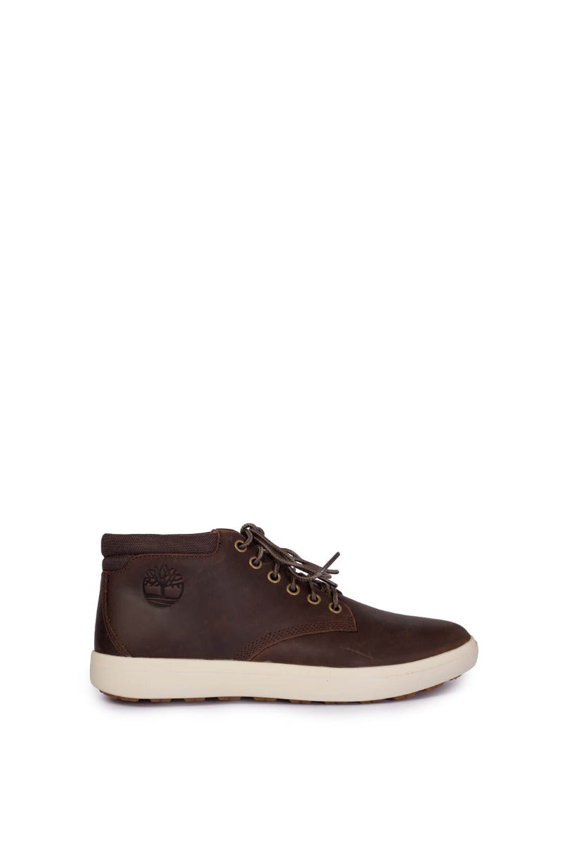 TIMBERLAND - Chukka Ashwood Park uomo in pelle marrone-3