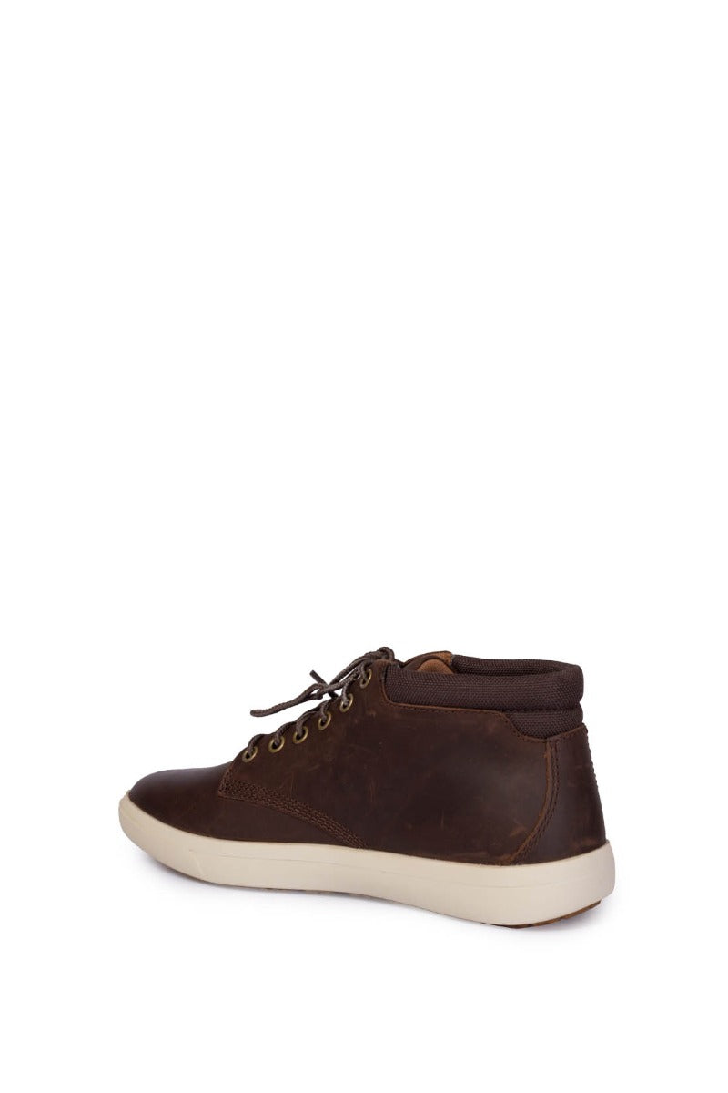 TIMBERLAND - Chukka Ashwood Park uomo in pelle marrone-4