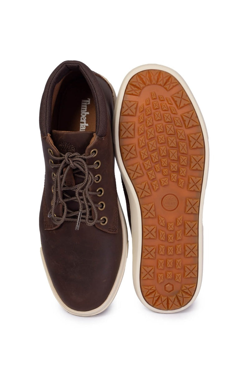 TIMBERLAND - Chukka Ashwood Park uomo in pelle marrone-2