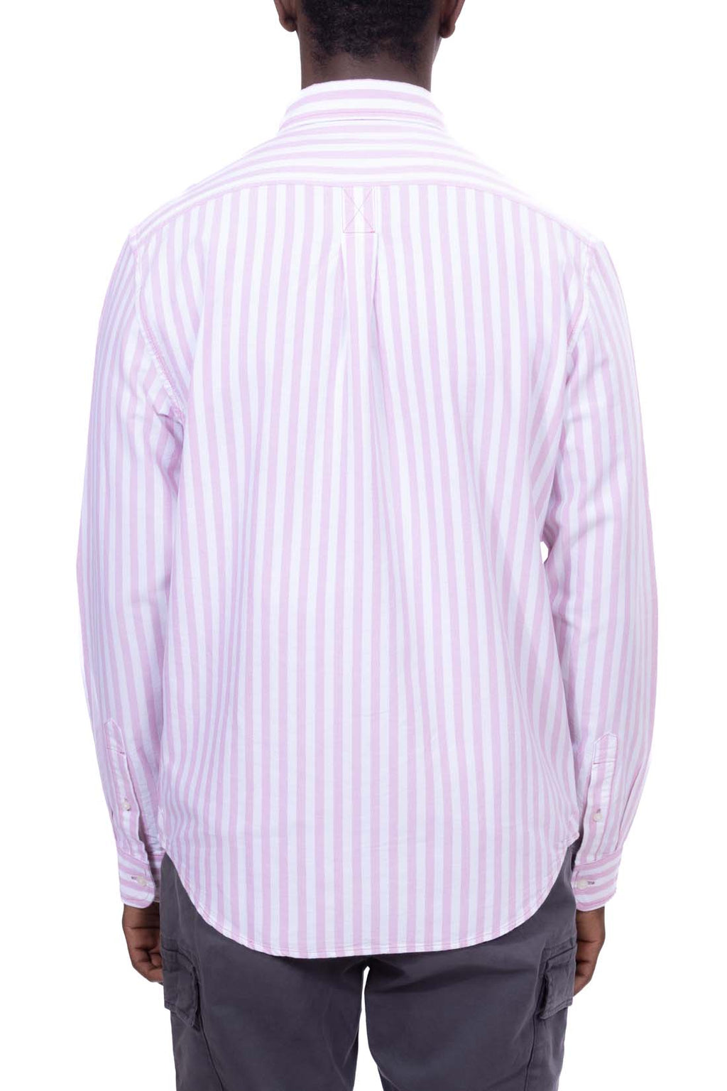 TIMBERLAND - Camicia uomo Oxford a righe  - Taglia XL-6
