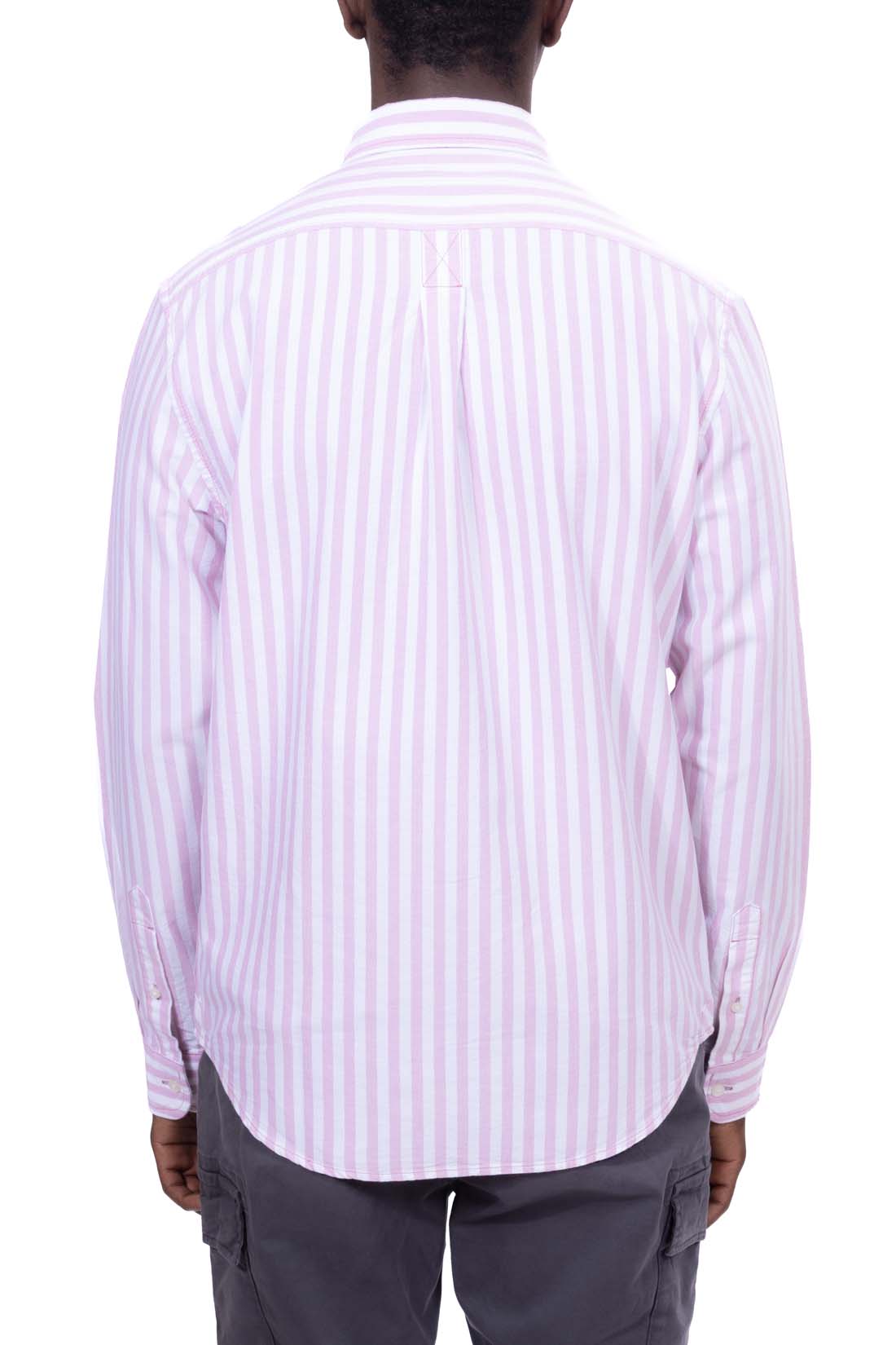 TIMBERLAND - Camicia uomo Oxford a righe  - Taglia XL-6