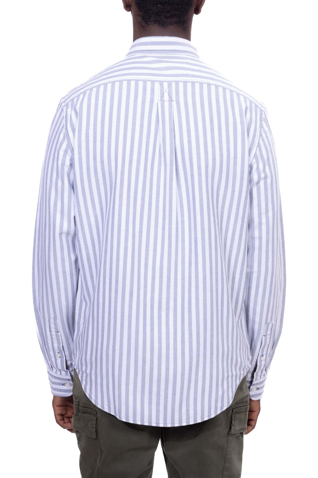 TIMBERLAND - Camicia uomo Oxford a righe  - Taglia XL-3